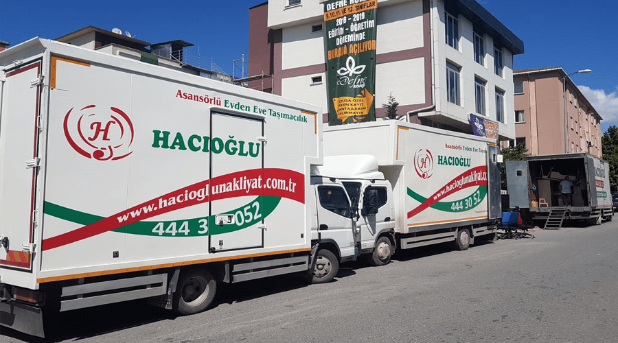 Ev Ofis eşyası depolama kamyonu depo İstanbul